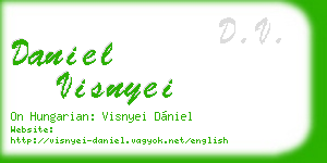 daniel visnyei business card